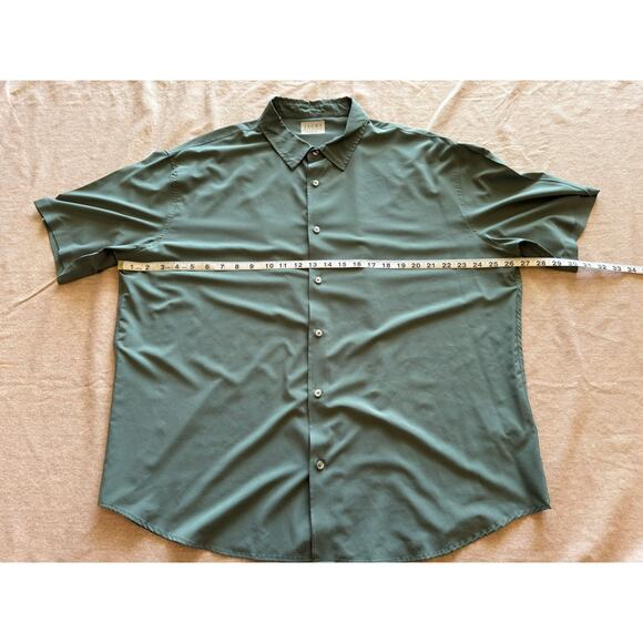 Jachs New York Green Buttondown Shirt Men's 2XL - Picture 4 of 6